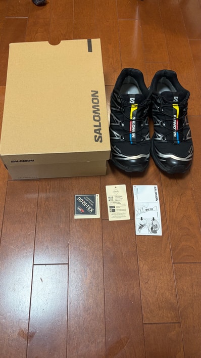 Salomon XT-6 GORE-TEX "Black/Footwear Silver"