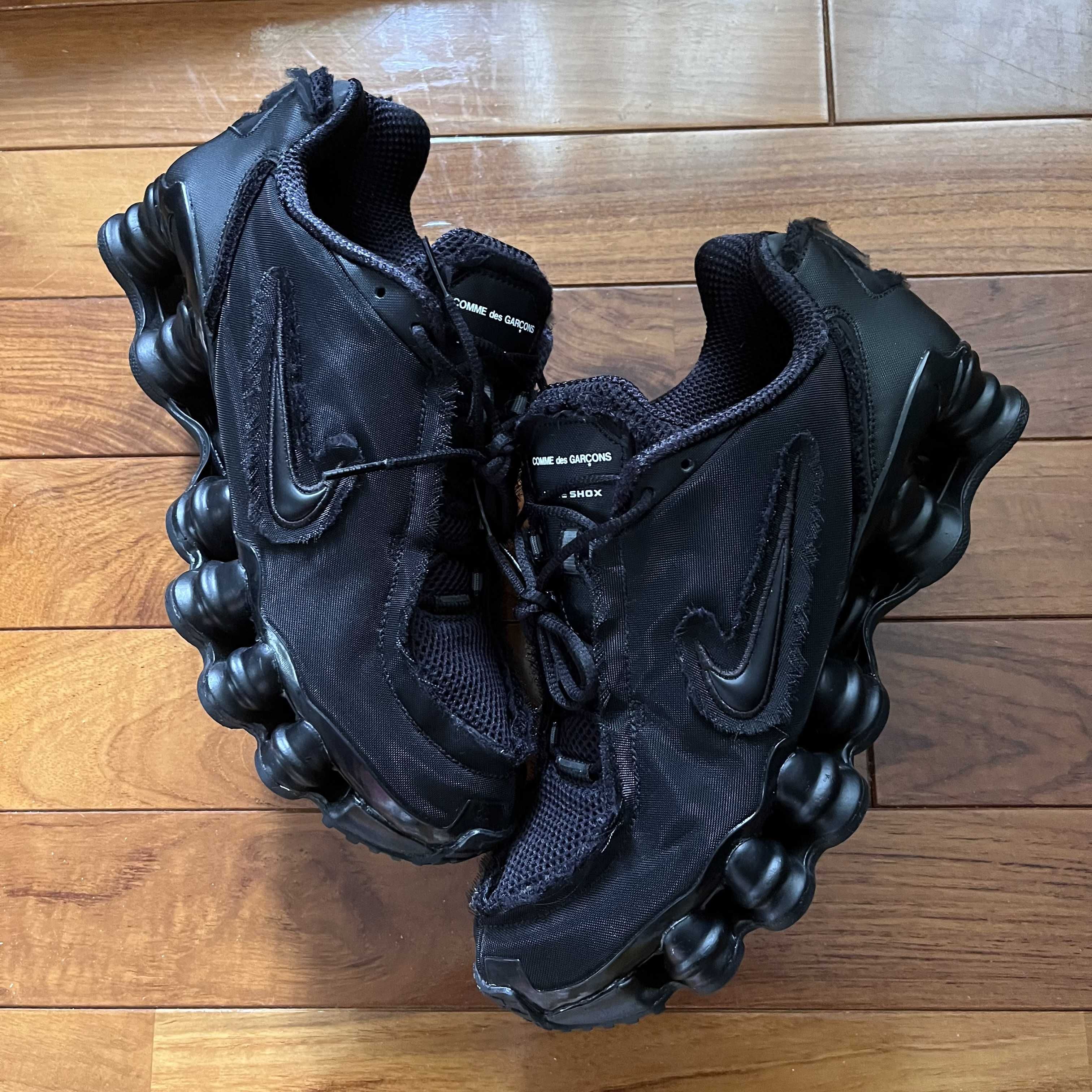 COMME des GARCONS × Nike Women's Shox TL "Black"