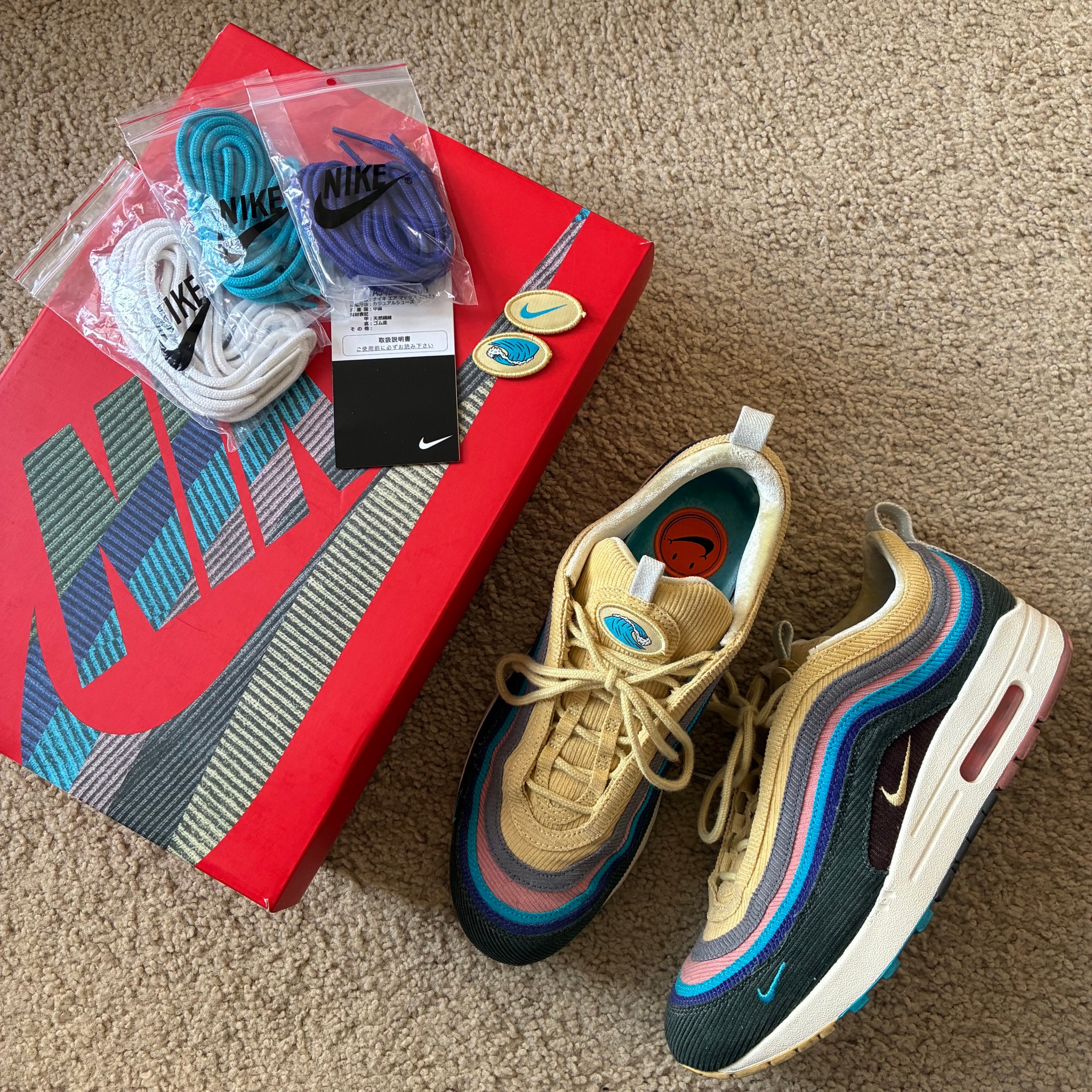 Sean Wotherspoon × Nike Air Max 1/97 SW "Collector's Dream"