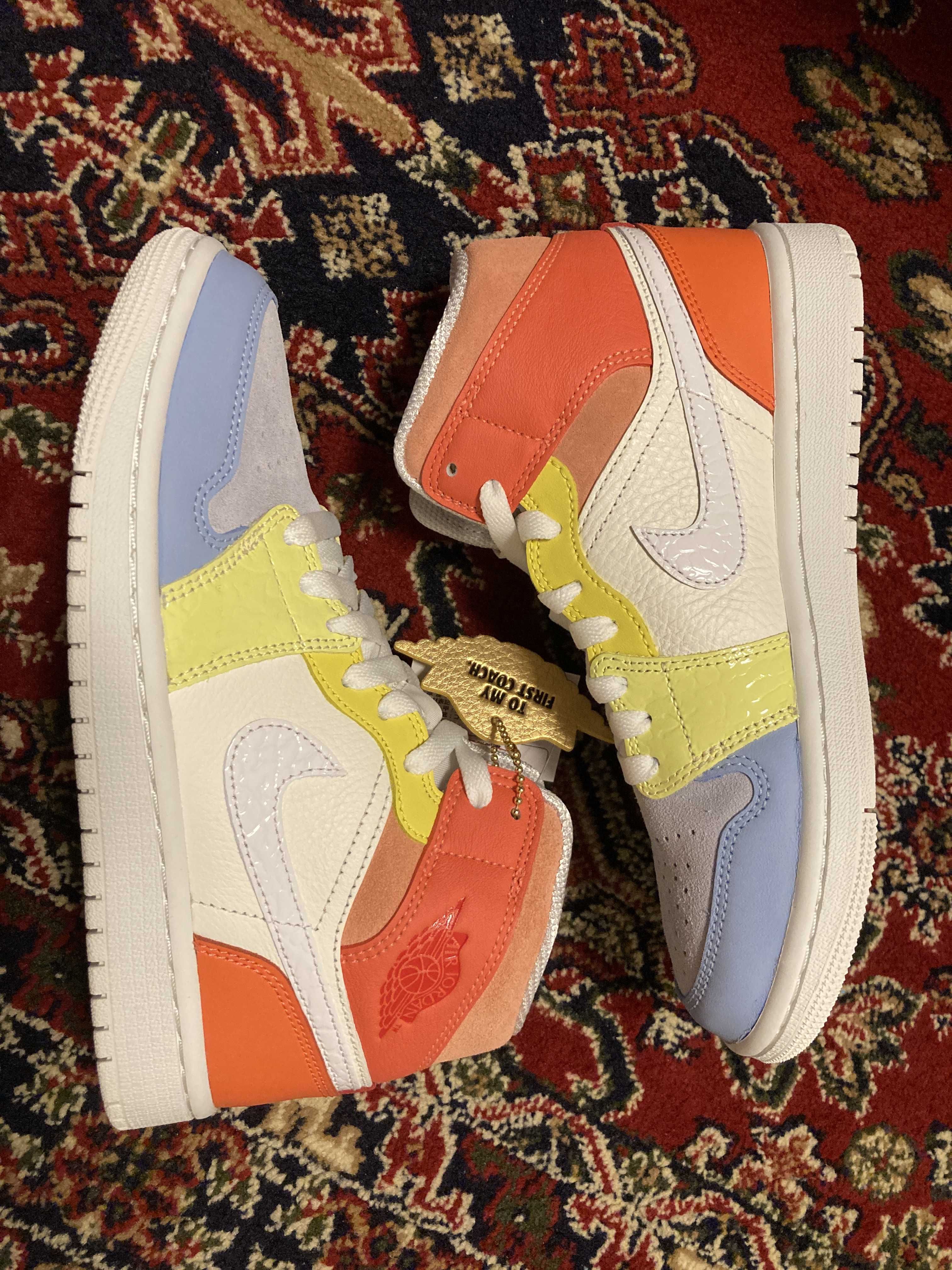 Nike Women's Air Jordan 1 Mid "To My First Coach"