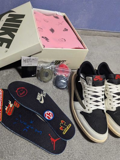 Travis Scott × Nike Women's Air Jordan 1 Low OG "Medium Olive"