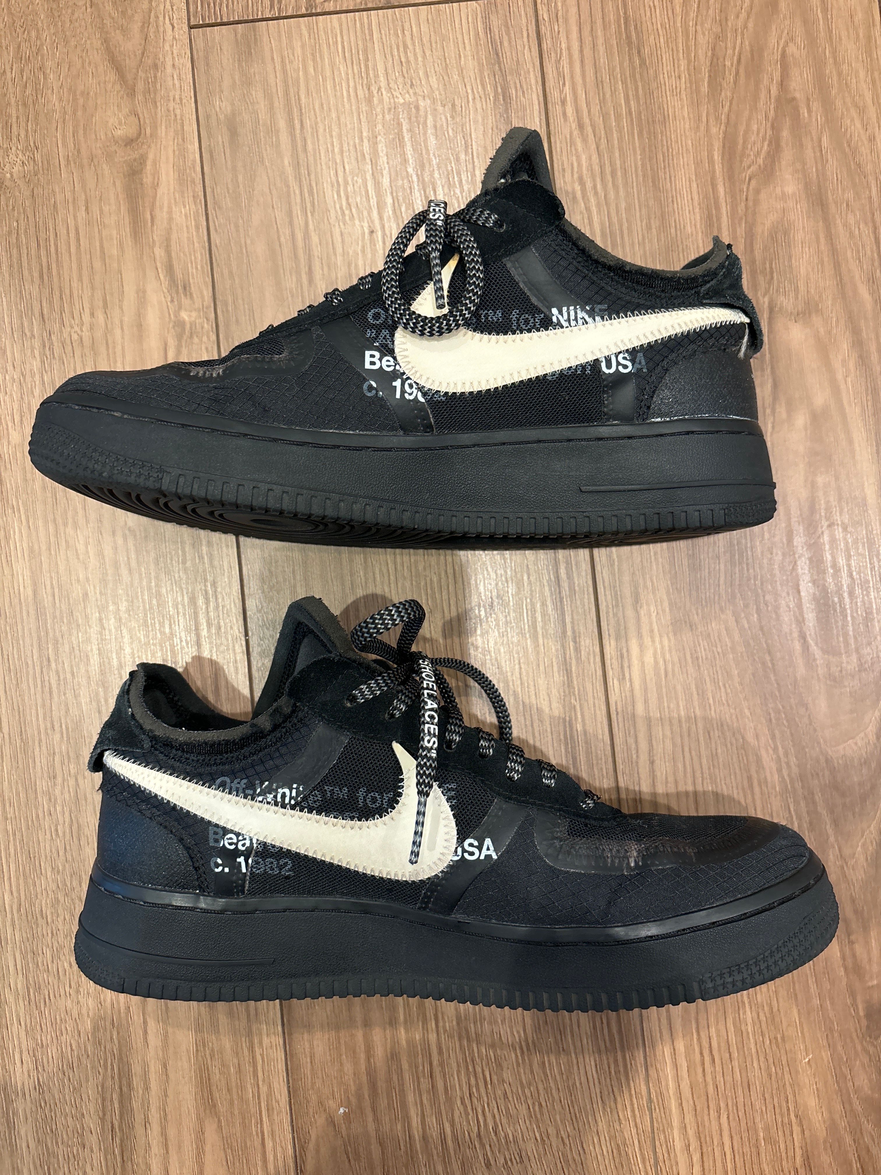 Off-White × Nike Air Force 1 Low "Black"