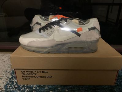 Off-White × Nike Air Max 90 "The 10/Sail"