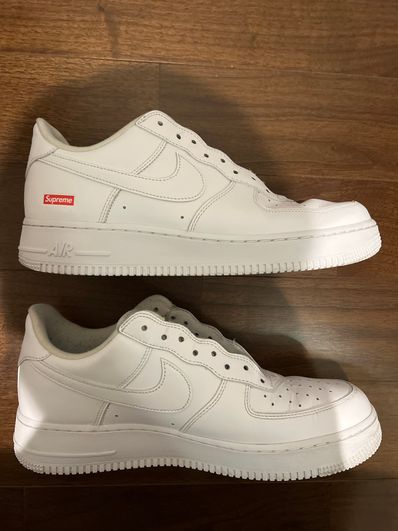 Supreme × Nike Air Force 1 Low "White"