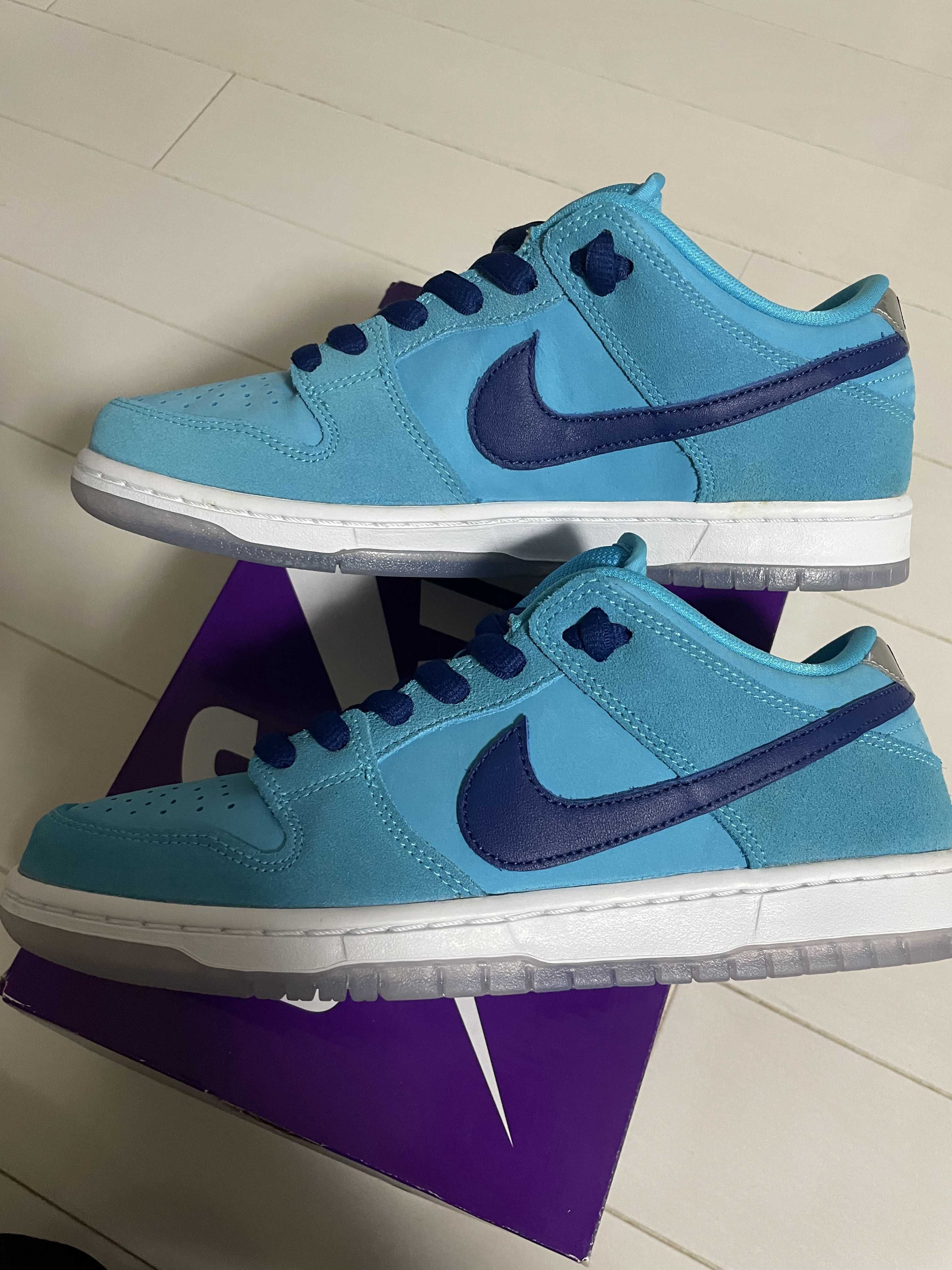 Nike SB Dunk Low Pro "Blue Fury/Deep Royal Blue"