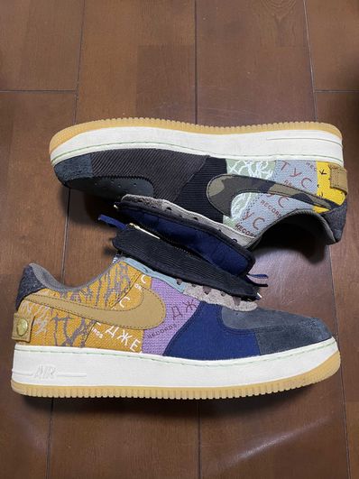 Travis Scott × Nike Air Force 1 Low Cactus Jack "Multi Color"