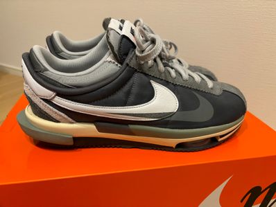 sacai × Nike Zoom Cortez "Iron Grey"