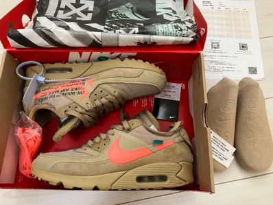 Off-White × Nike Air Max 90 "Desert Ore"