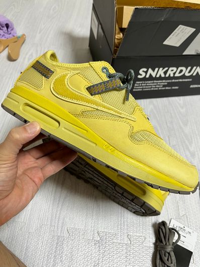 Travis Scott × Nike Air Max 1 "CACT.US Gold"