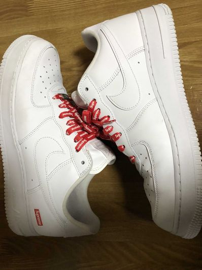 Supreme × Nike Air Force 1 Low "White"