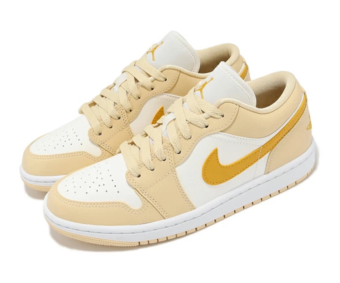Nike Women's Air Jordan 1 Low "Sail/Pale Vanilla/White/Yellow Ocher"