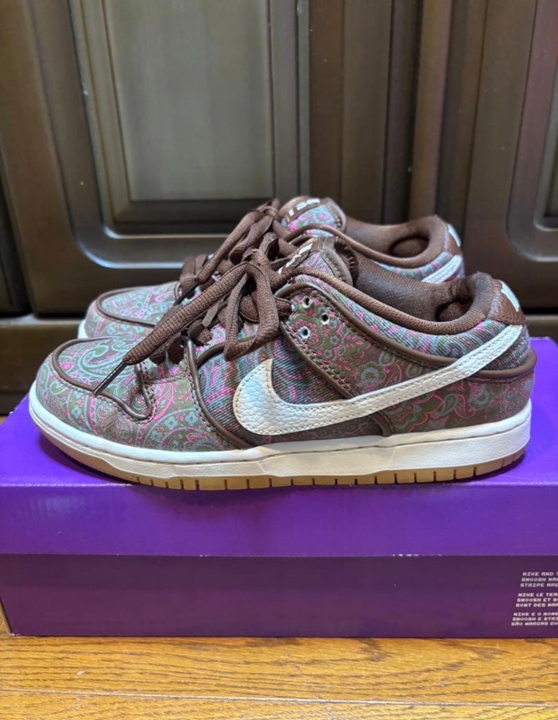 Nike SB Dunk Low PRM "Brown Paisley"