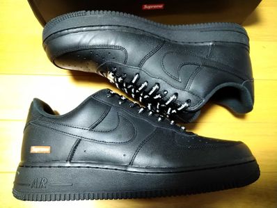 Supreme × Nike Air Force 1 Low "Black"
