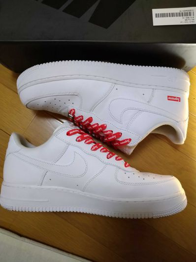 Supreme × Nike Air Force 1 Low "White"