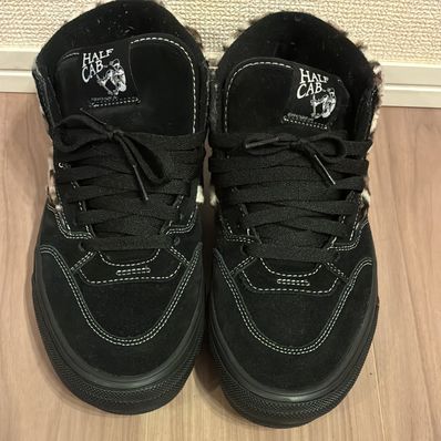 Supreme × Vans Leopard Half Cab "Black"