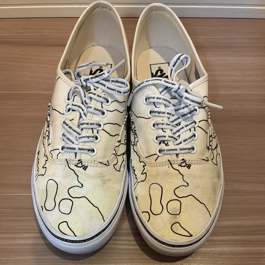 bal × Vans Authentic "Natural"