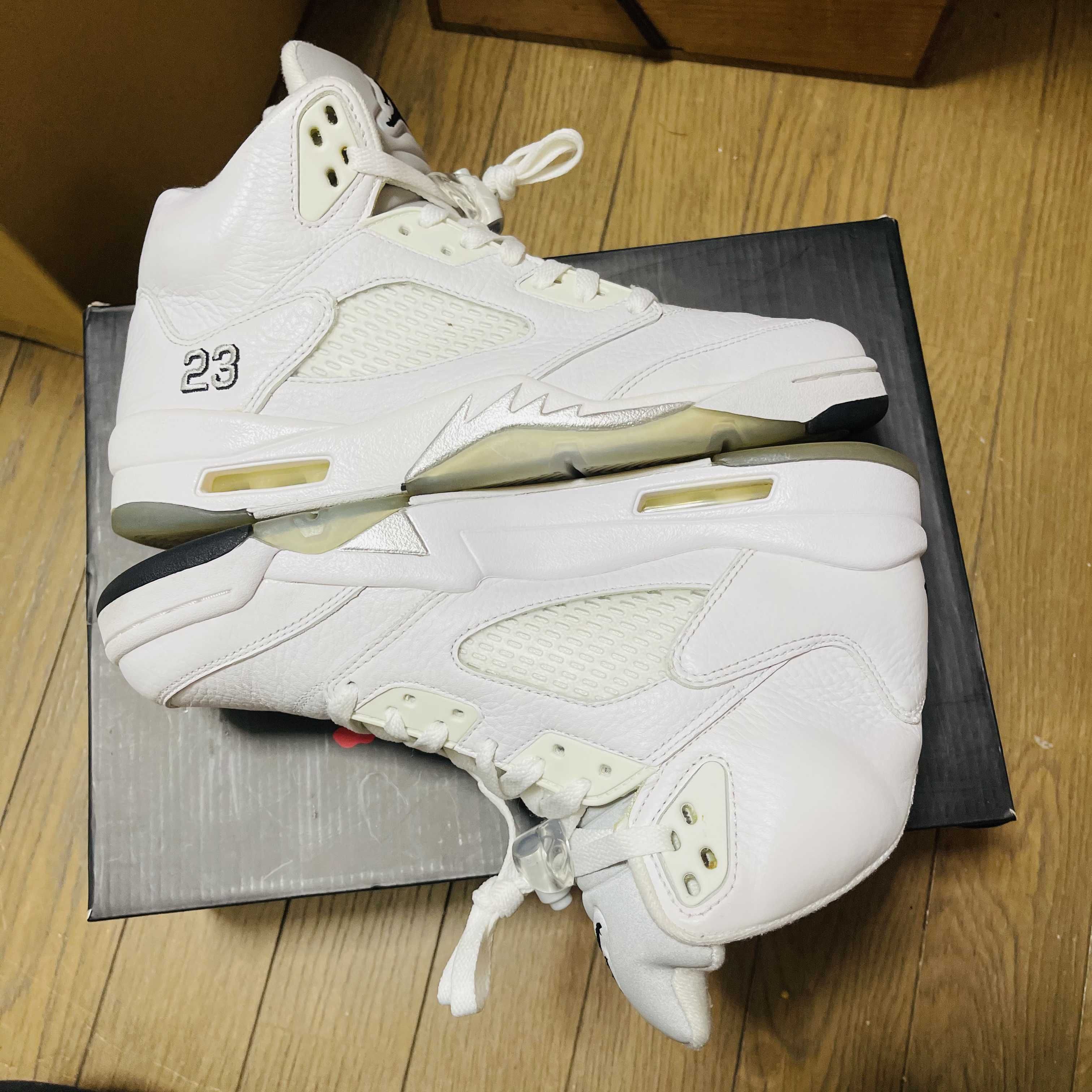 Nike Air Jordan 5 Retro "Metallic White" (2015)