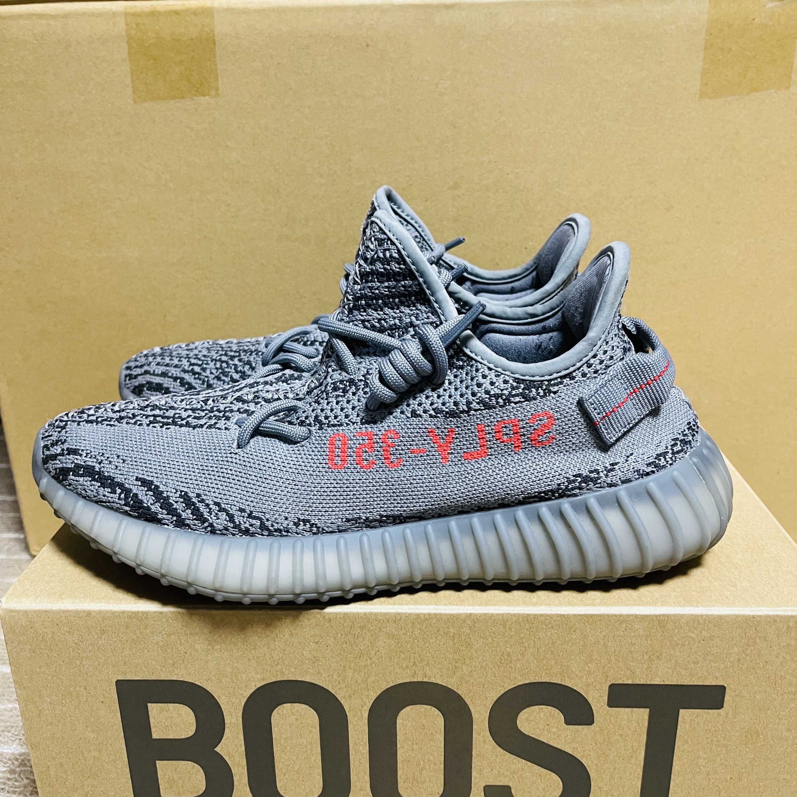 adidas Yeezy Boost 350 V2 "Grey/Bold Orange/DGH Solid Grey"