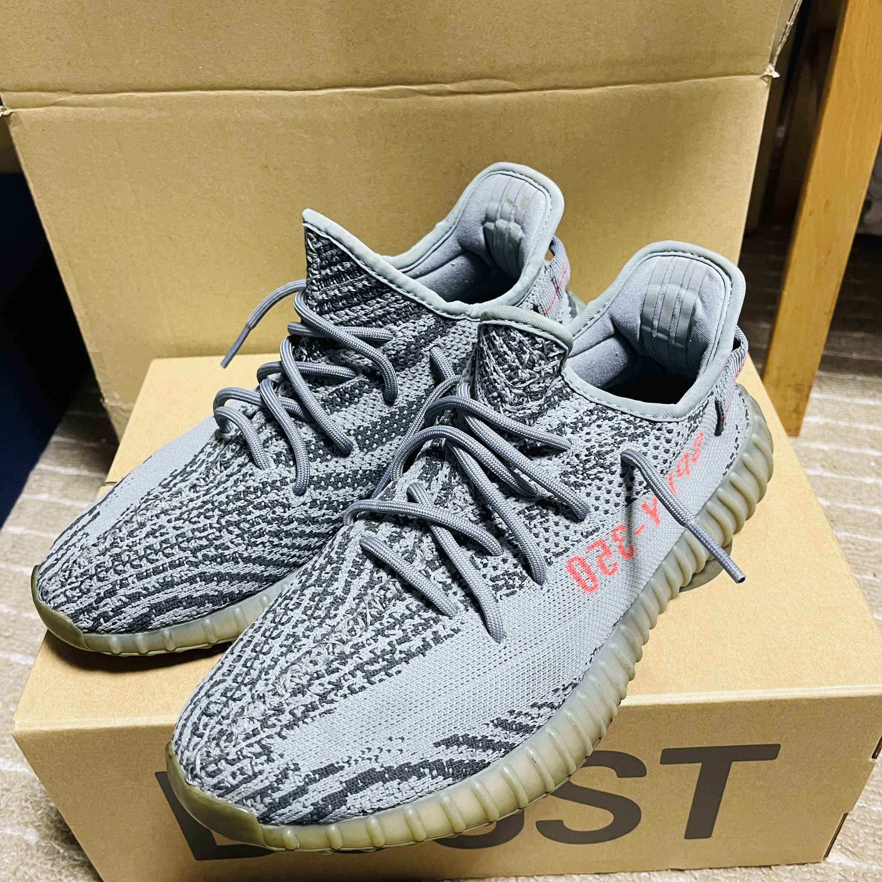 adidas Yeezy Boost 350 V2 "Grey/Bold Orange/DGH Solid Grey"
