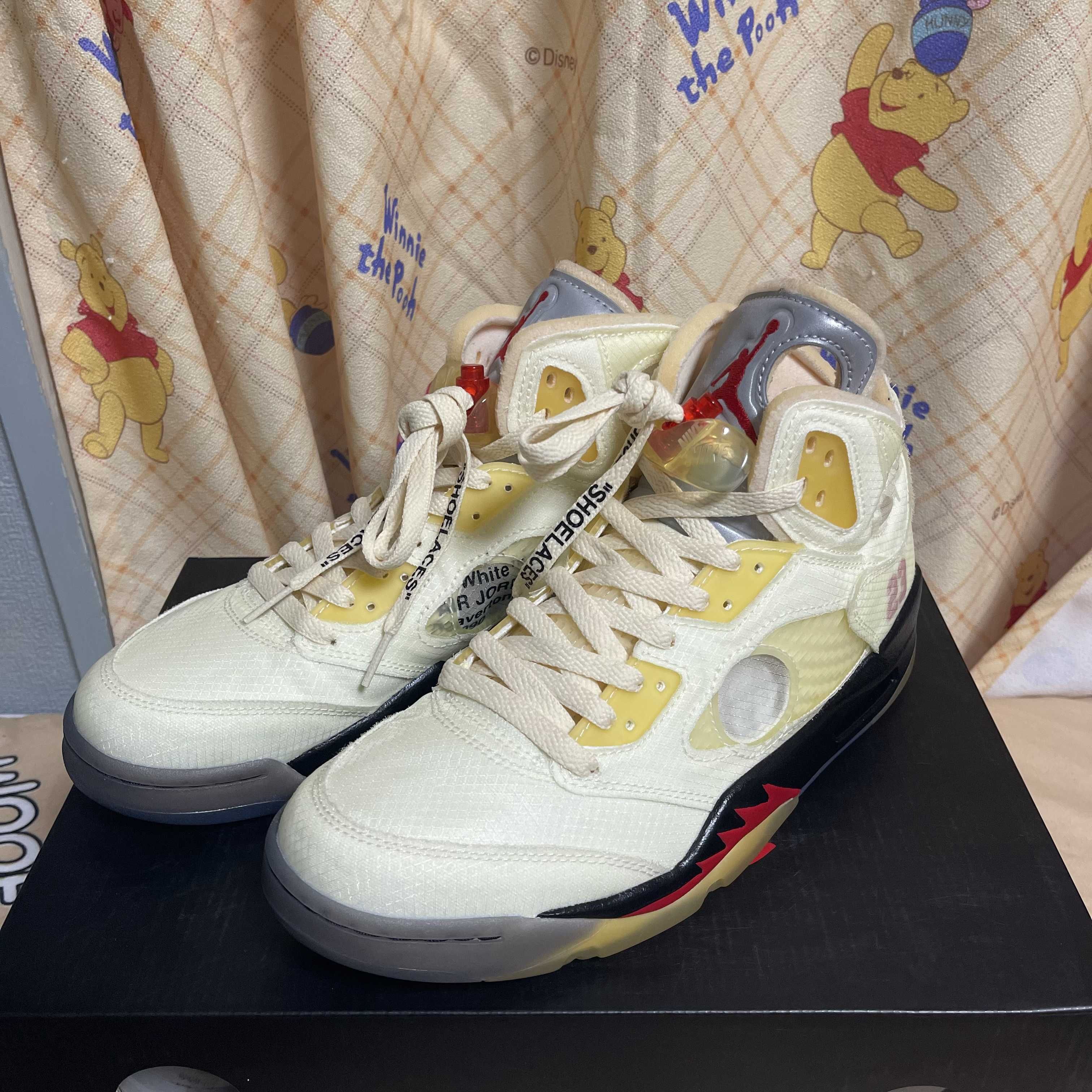 Off-White × Nike Air Jordan 5 "Sail"