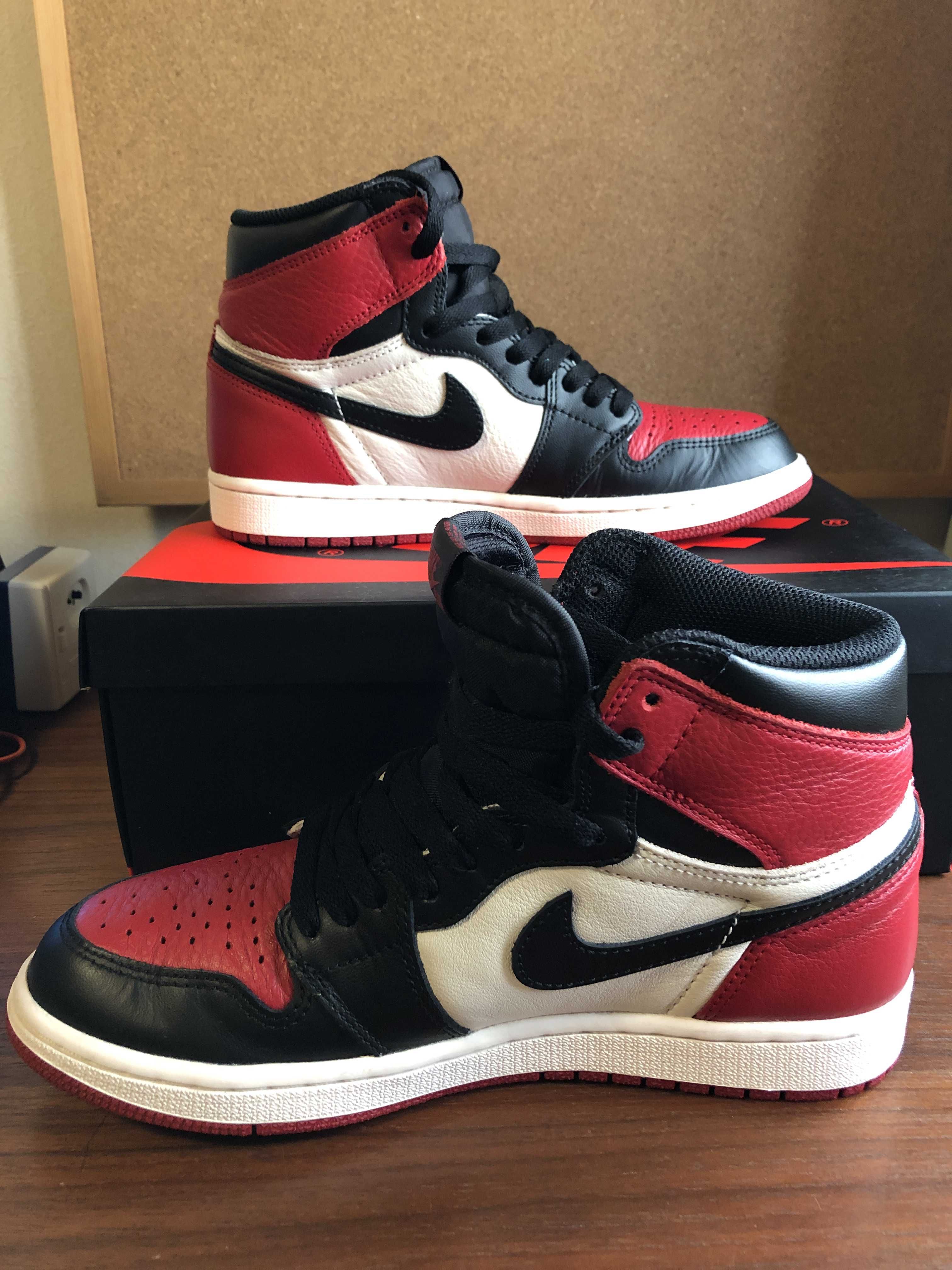 Nike Air Jordan 1 Retro High OG "Bred Toe"