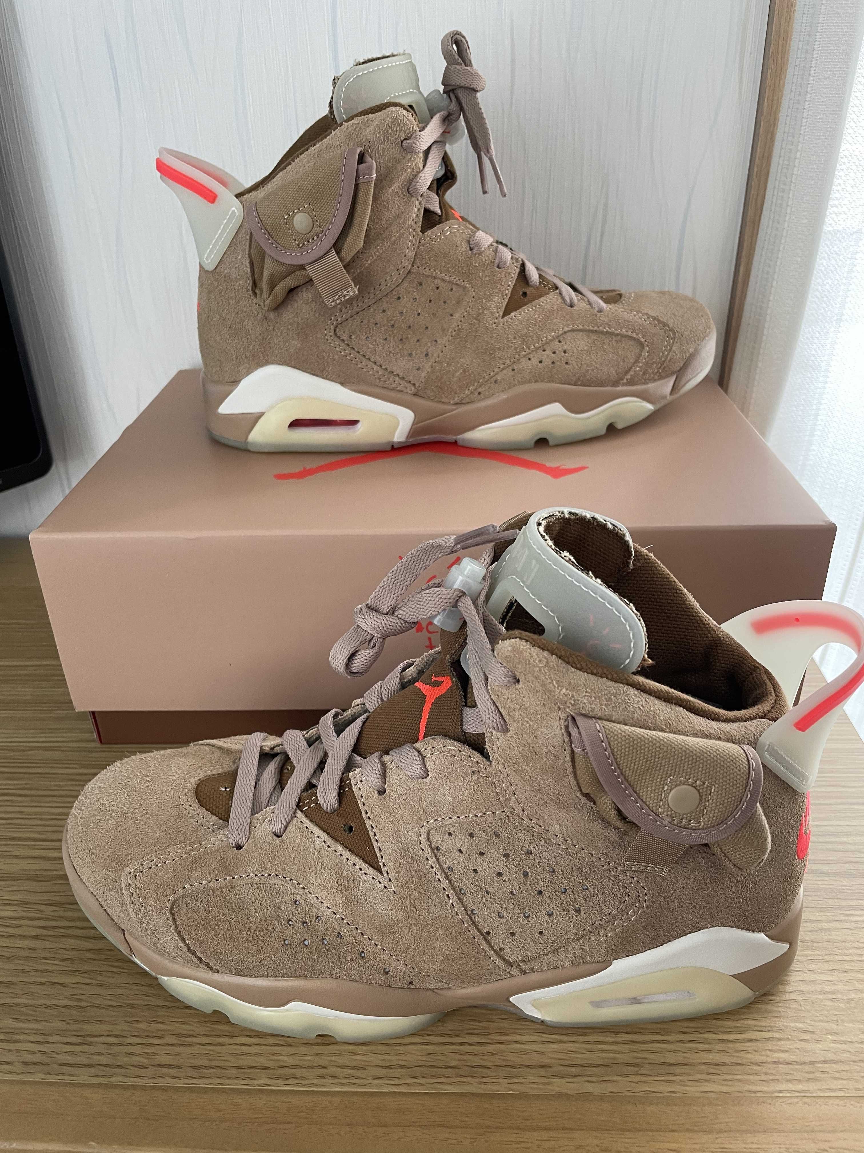 Travis Scott × Nike Air Jordan 6 "British Khaki"