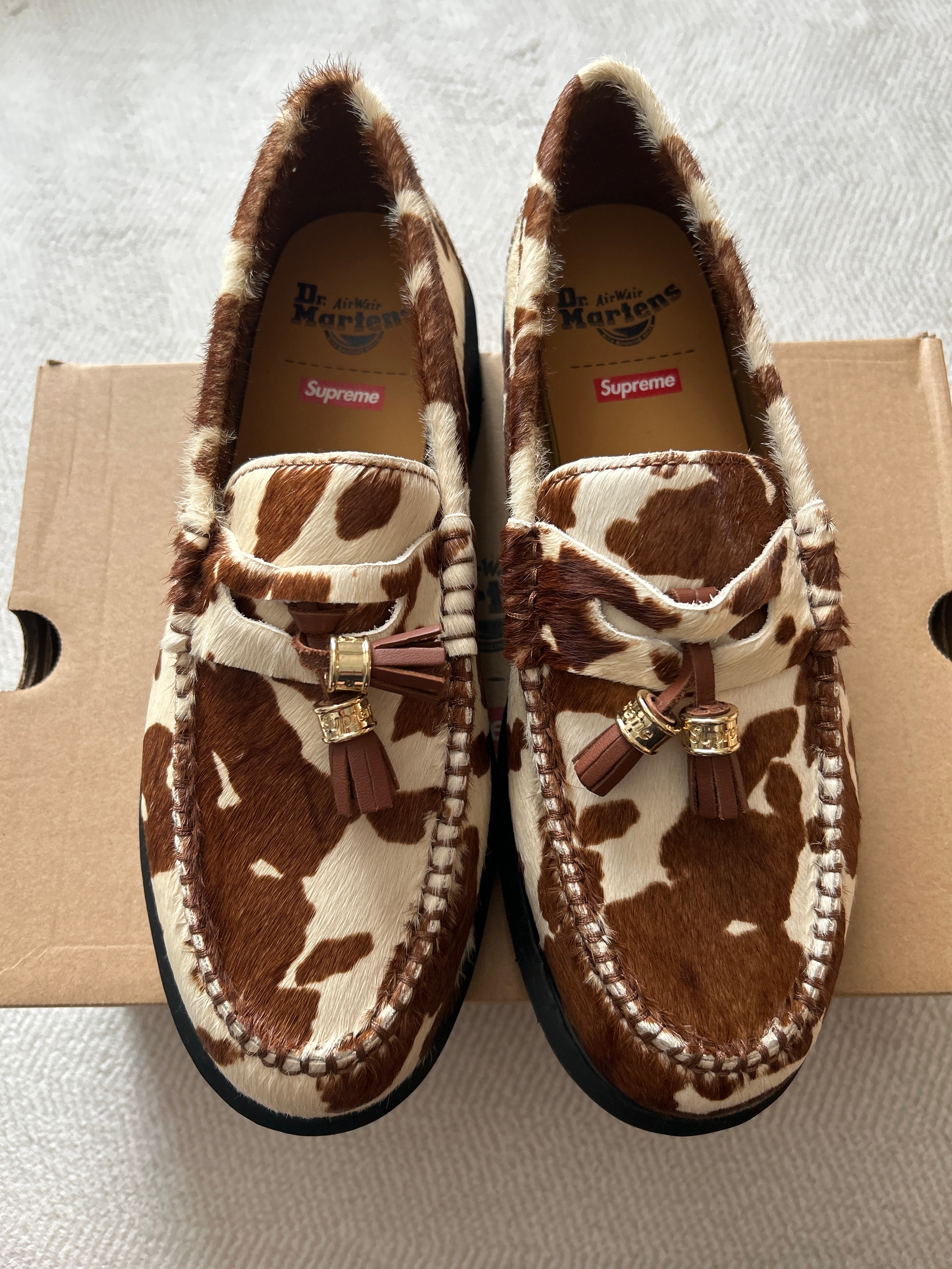 Supreme × Dr.Martens Penton Tassel Loafer "Animal"