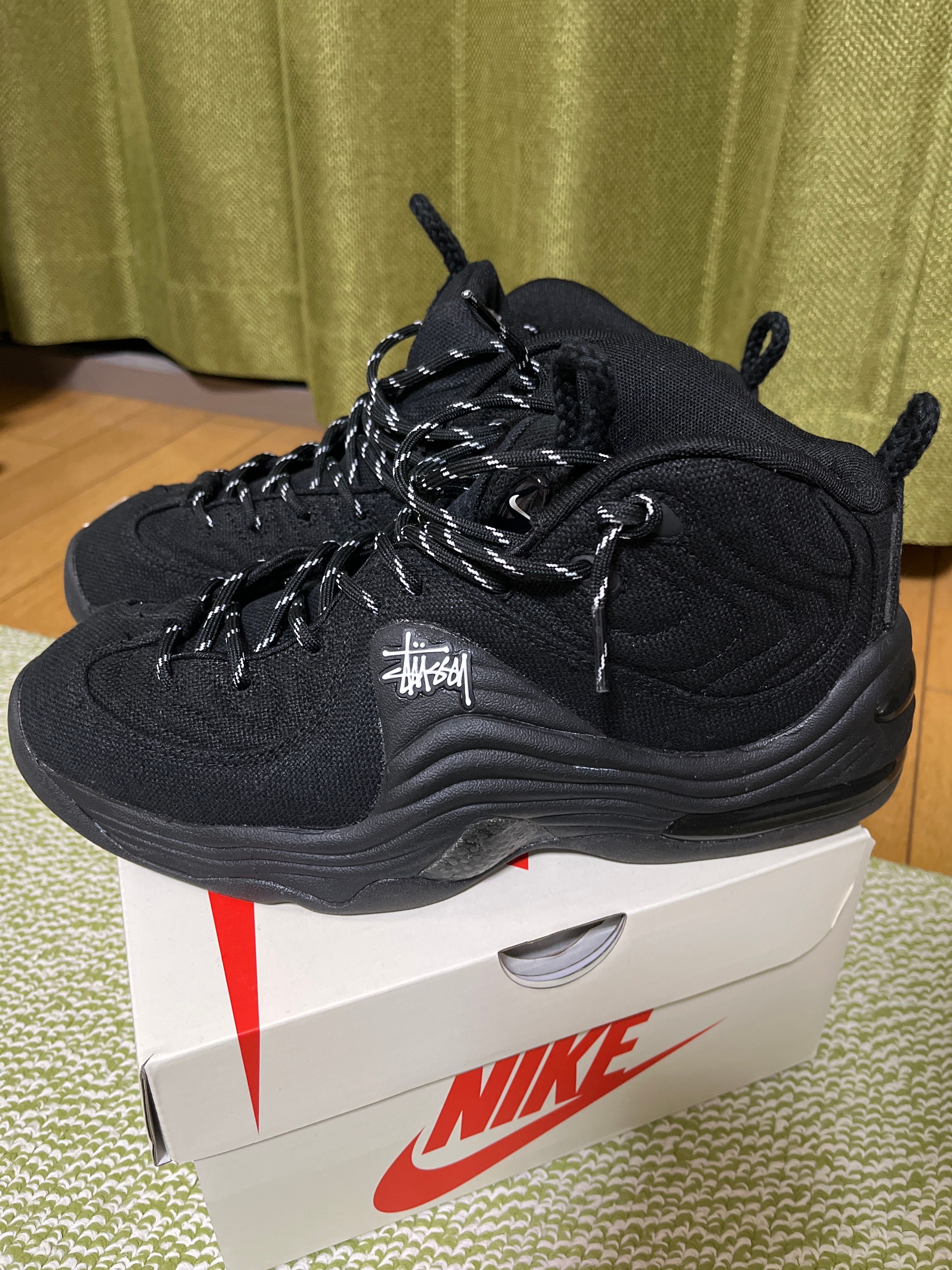 Stussy × Nike Air Penny 2 "Black"