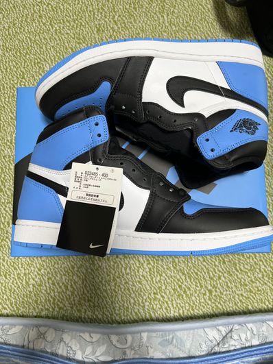 Nike Air Jordan 1 Retro High OG "University Blue/UNC Toe"