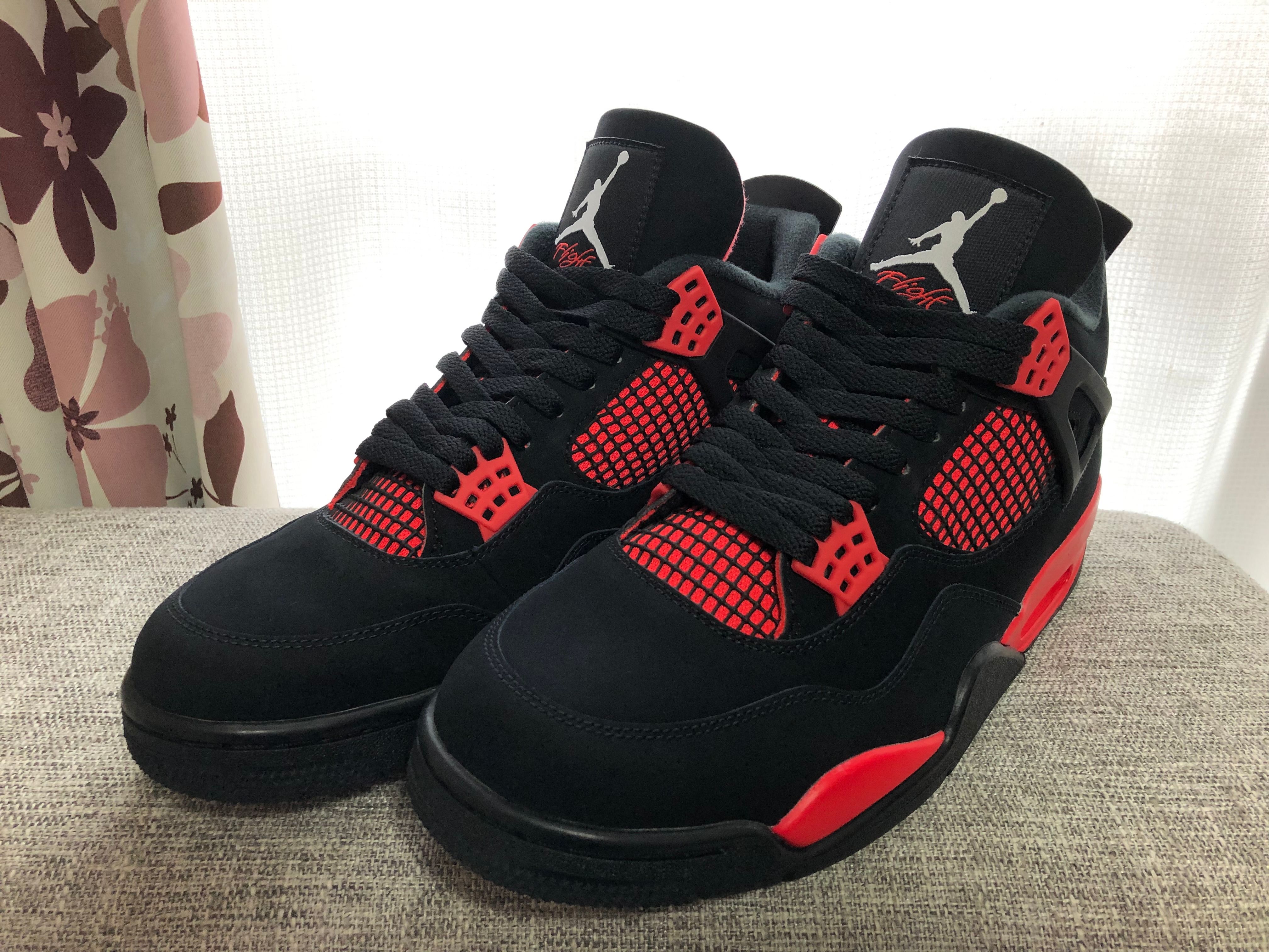 Nike Air Jordan 4 "Red Thunder/Crimson"