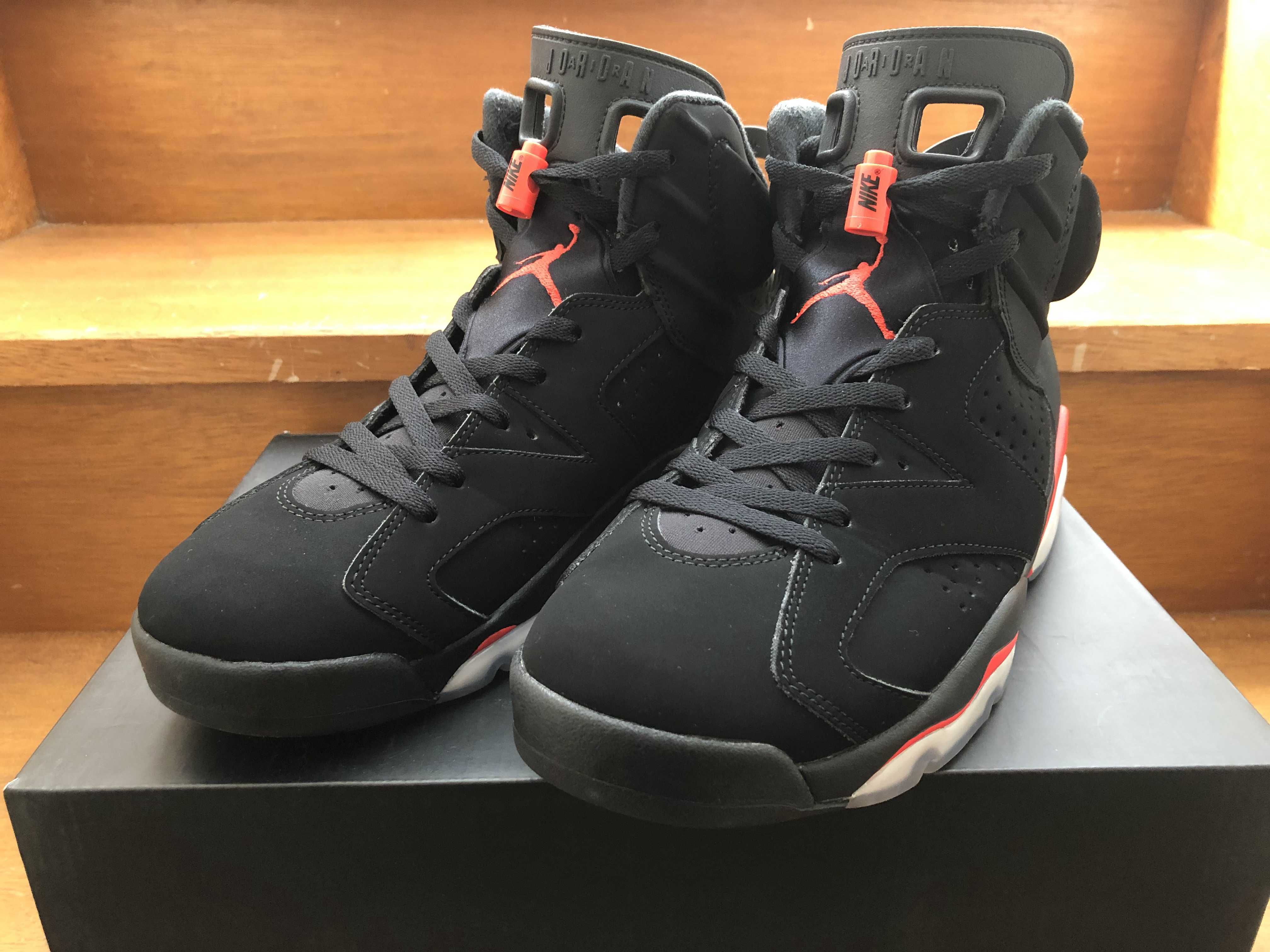 Nike Air Jordan 6 Retro OG "Black/Infrared"