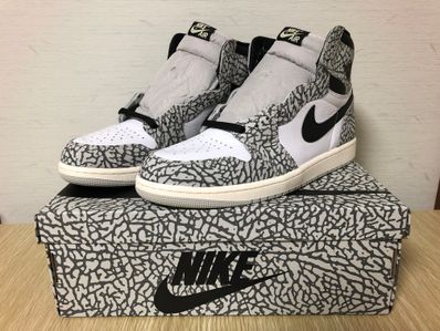 Nike Air Jordan 1 High OG "White Cement/Safari"
