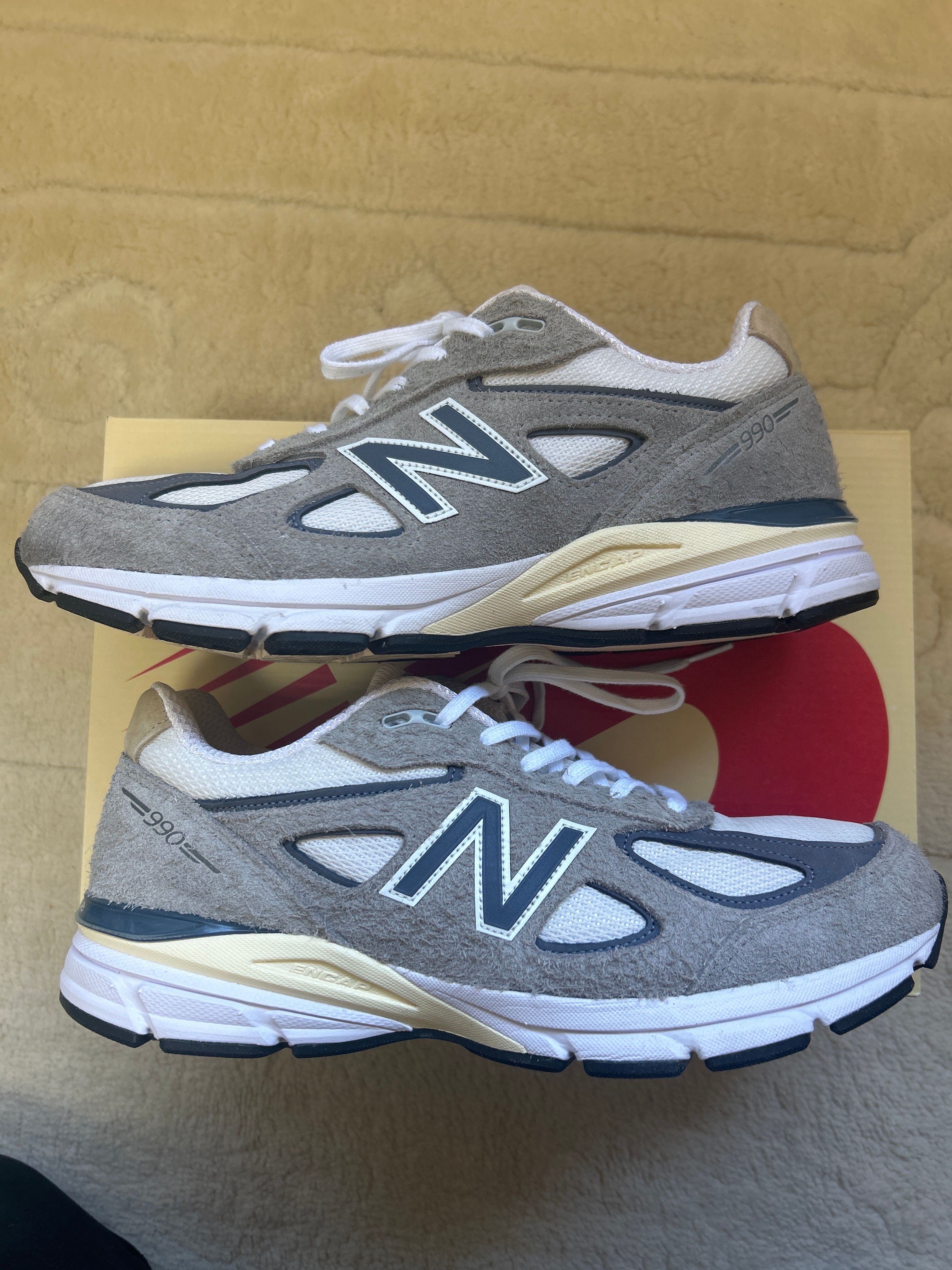 New Balance 990V4 "Gray/Slate Blue"