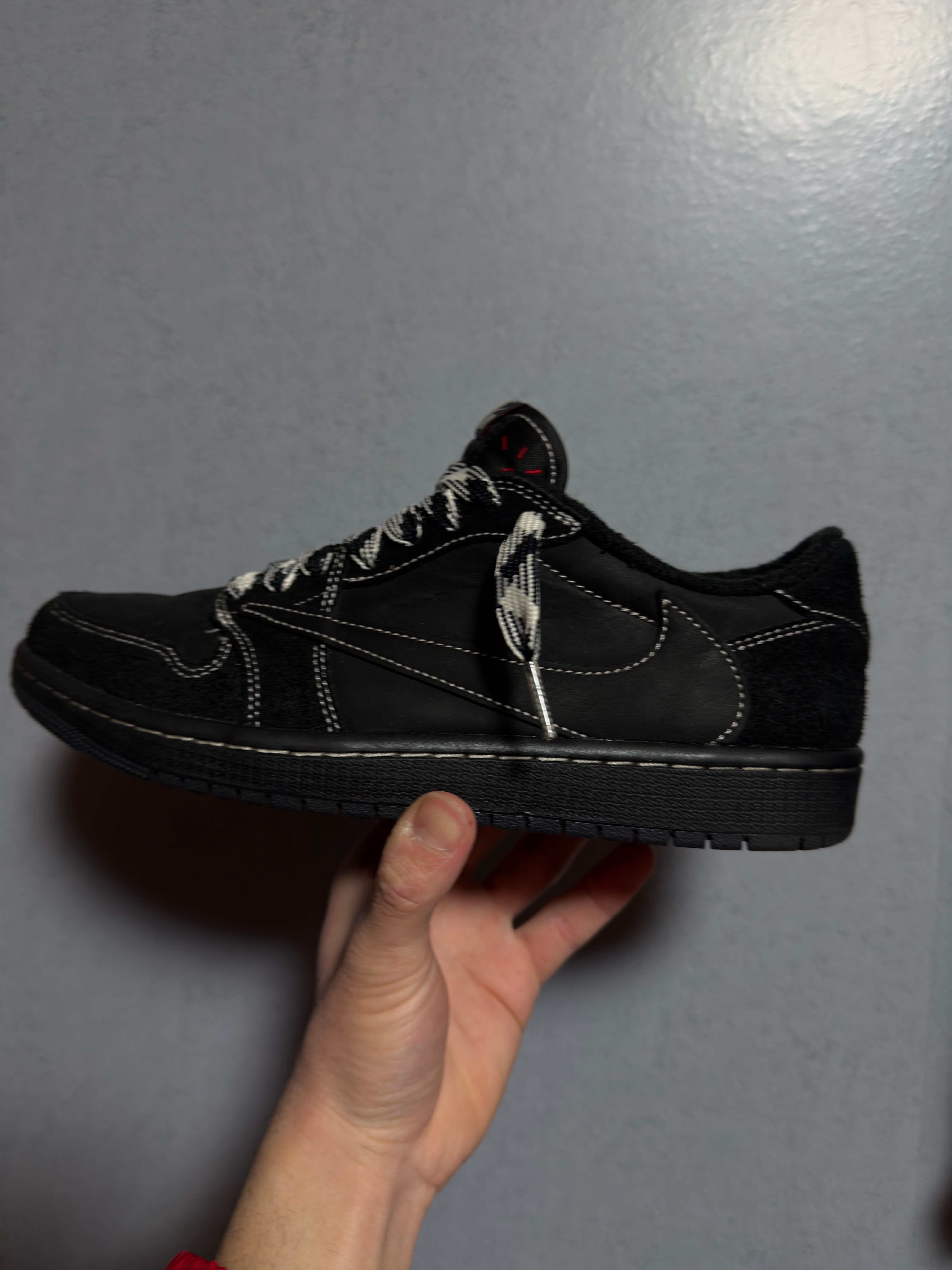 Travis Scott × Nike Air Jordan 1 Low OG SP "Black Phantom"
