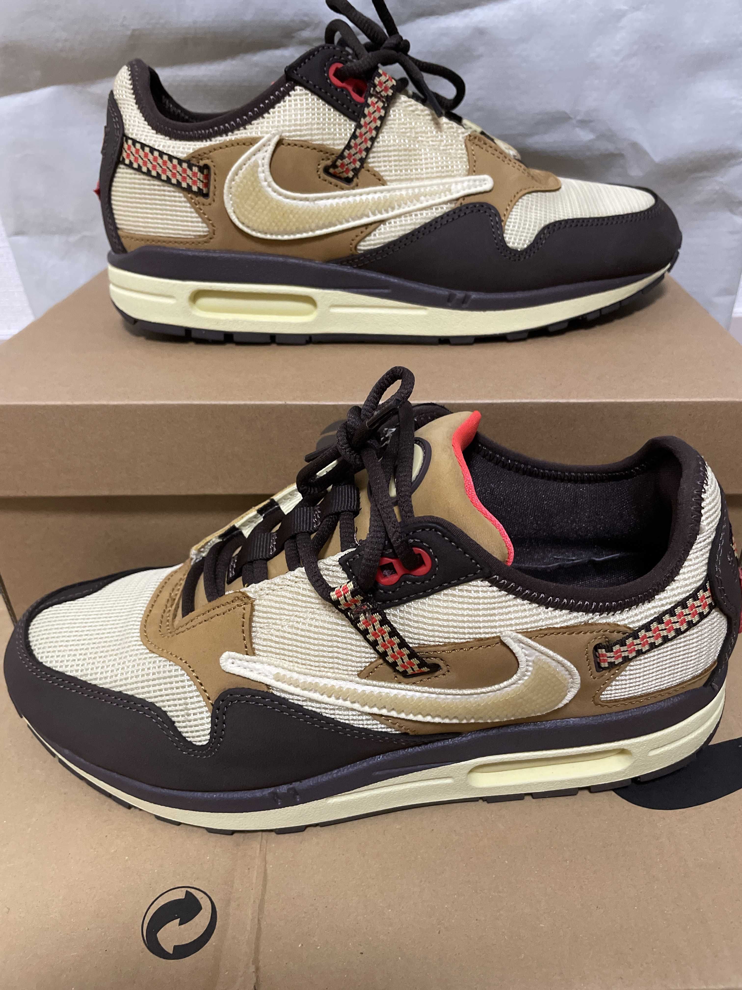 Travis Scott × Nike Air Max 1 "CACT.US Brown"