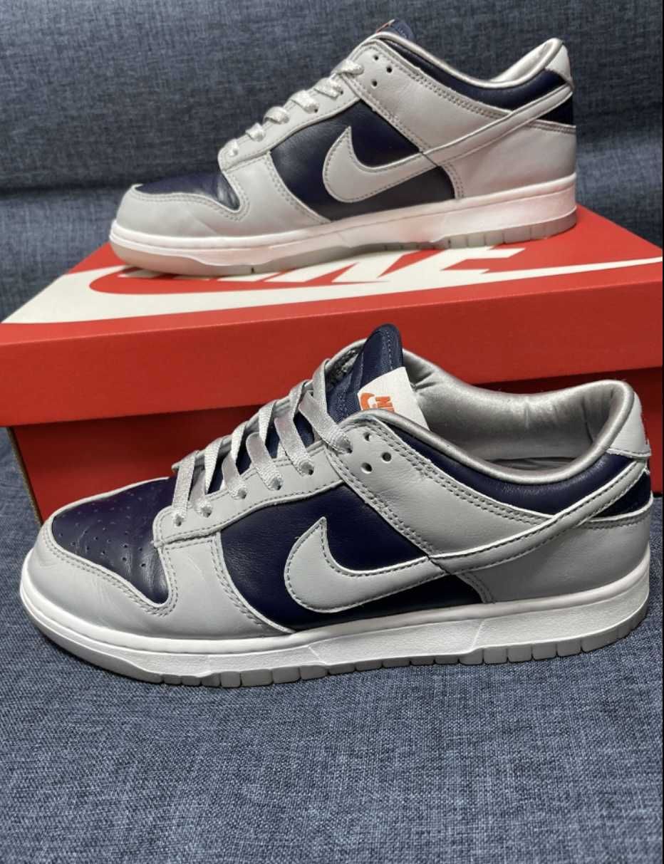 NIKE Women's DUNK LOW "COLLEGE NAVY"