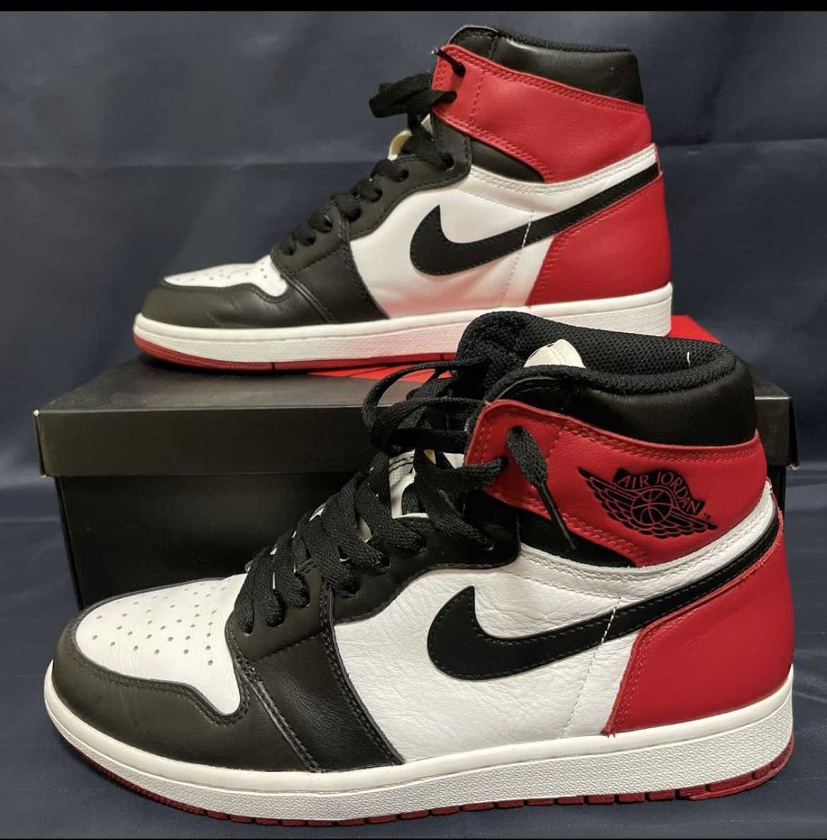 Nike Air Jordan 1 Retro High OG "Black Toe"(2016)