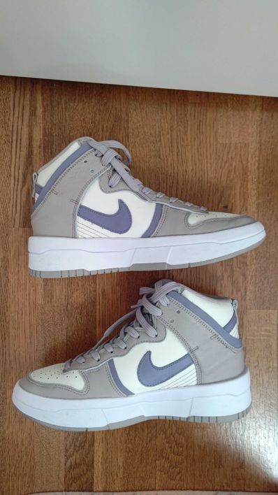 NIKE Women's DUNK HIGH REBEL "IRON PURPLE"