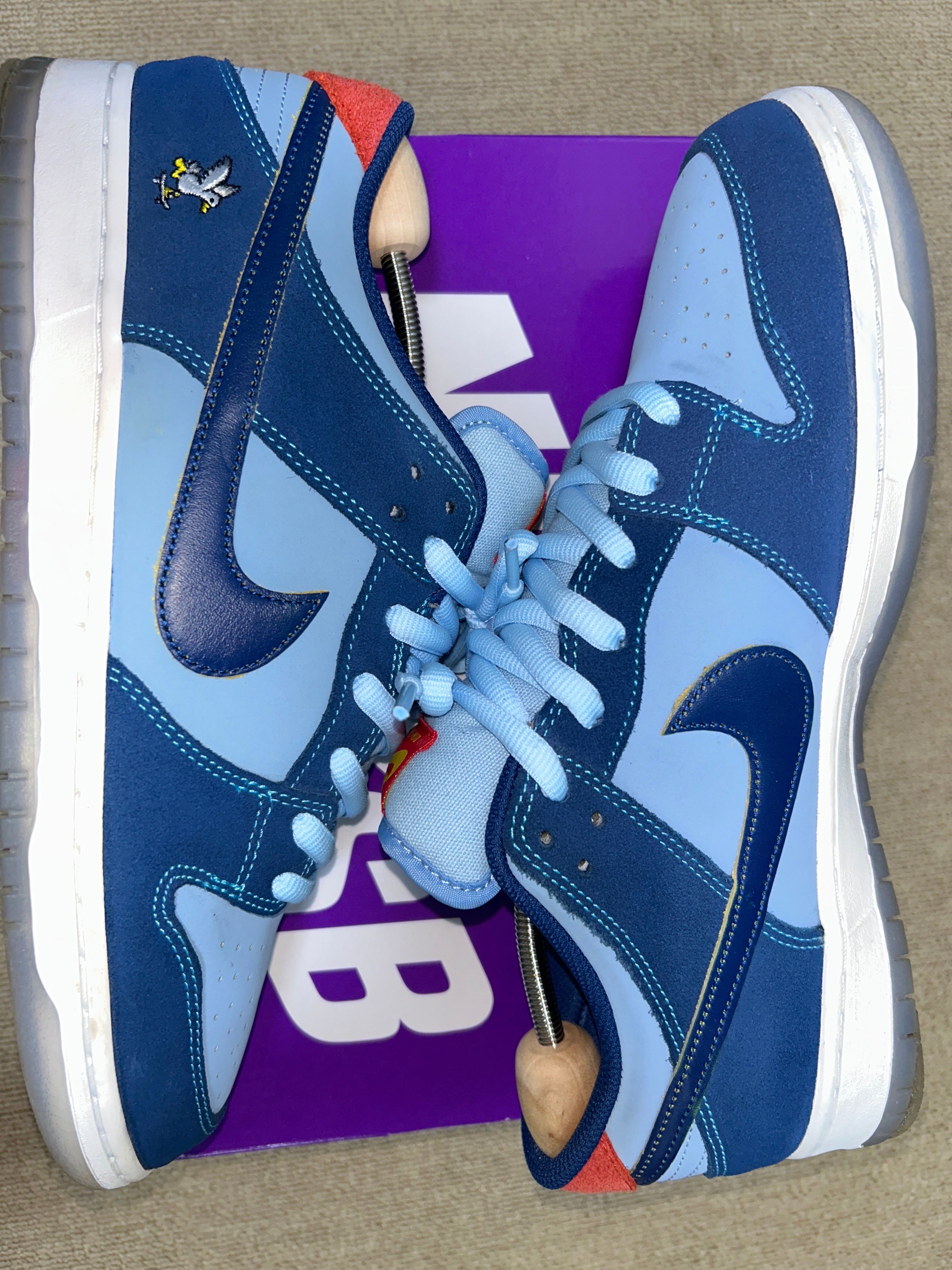 Why So Sad? × Nike SB Dunk Low "Coastal Blue/Speed Yellow-University Red"