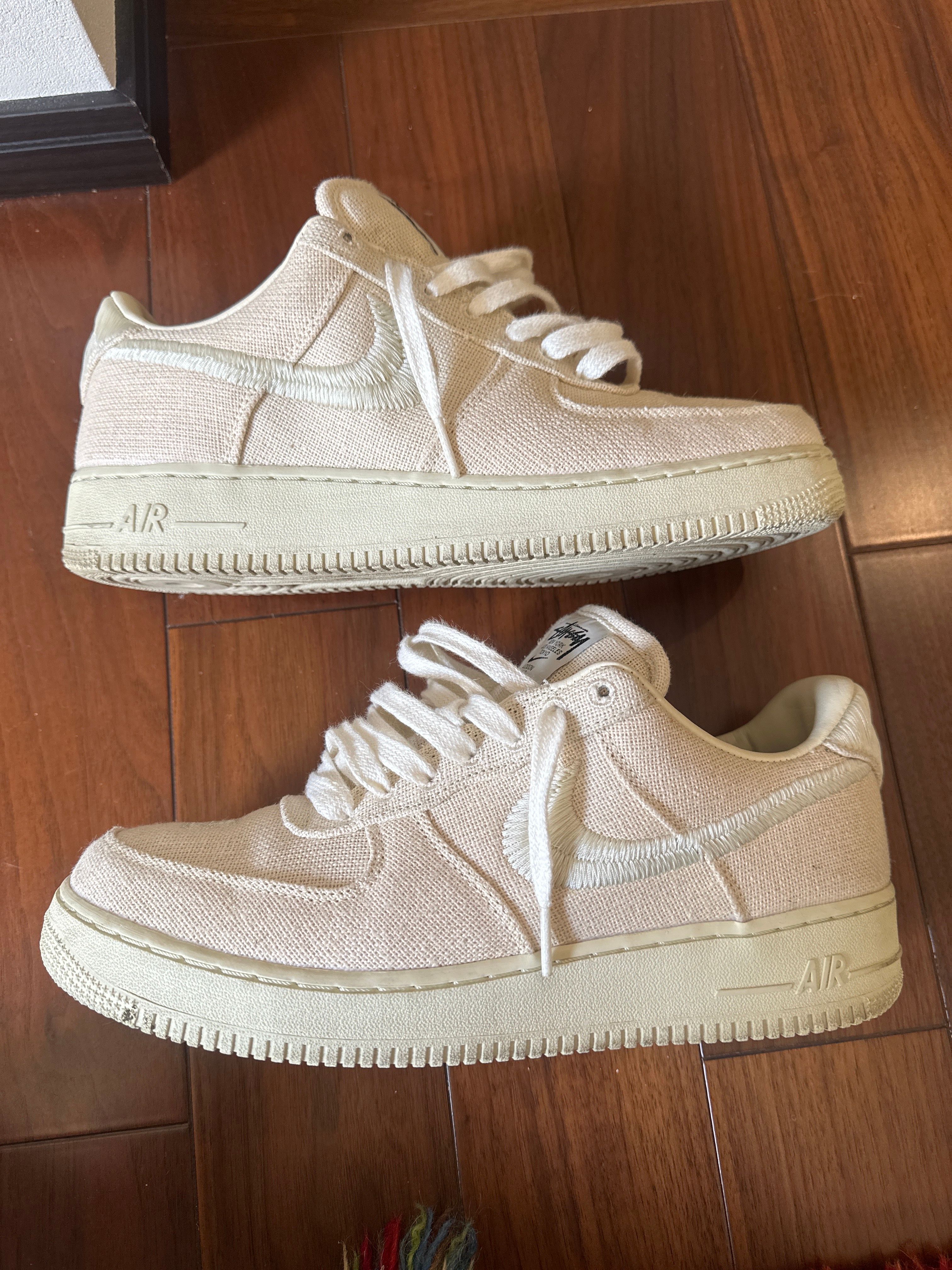 Stussy × Nike Air Force 1 Low "Fossil Stone"