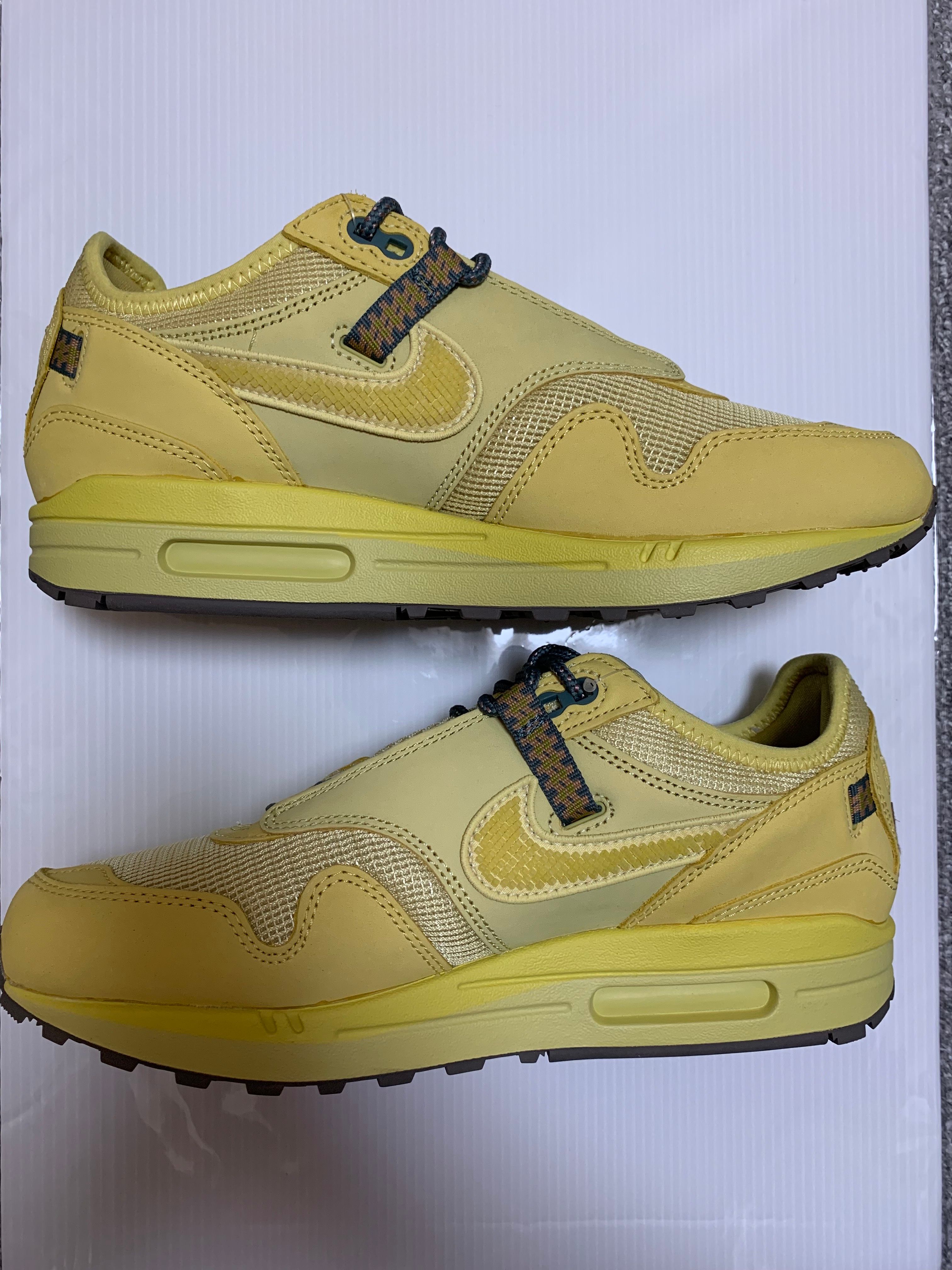 Travis Scott × Nike Air Max 1 "CACT.US Gold"