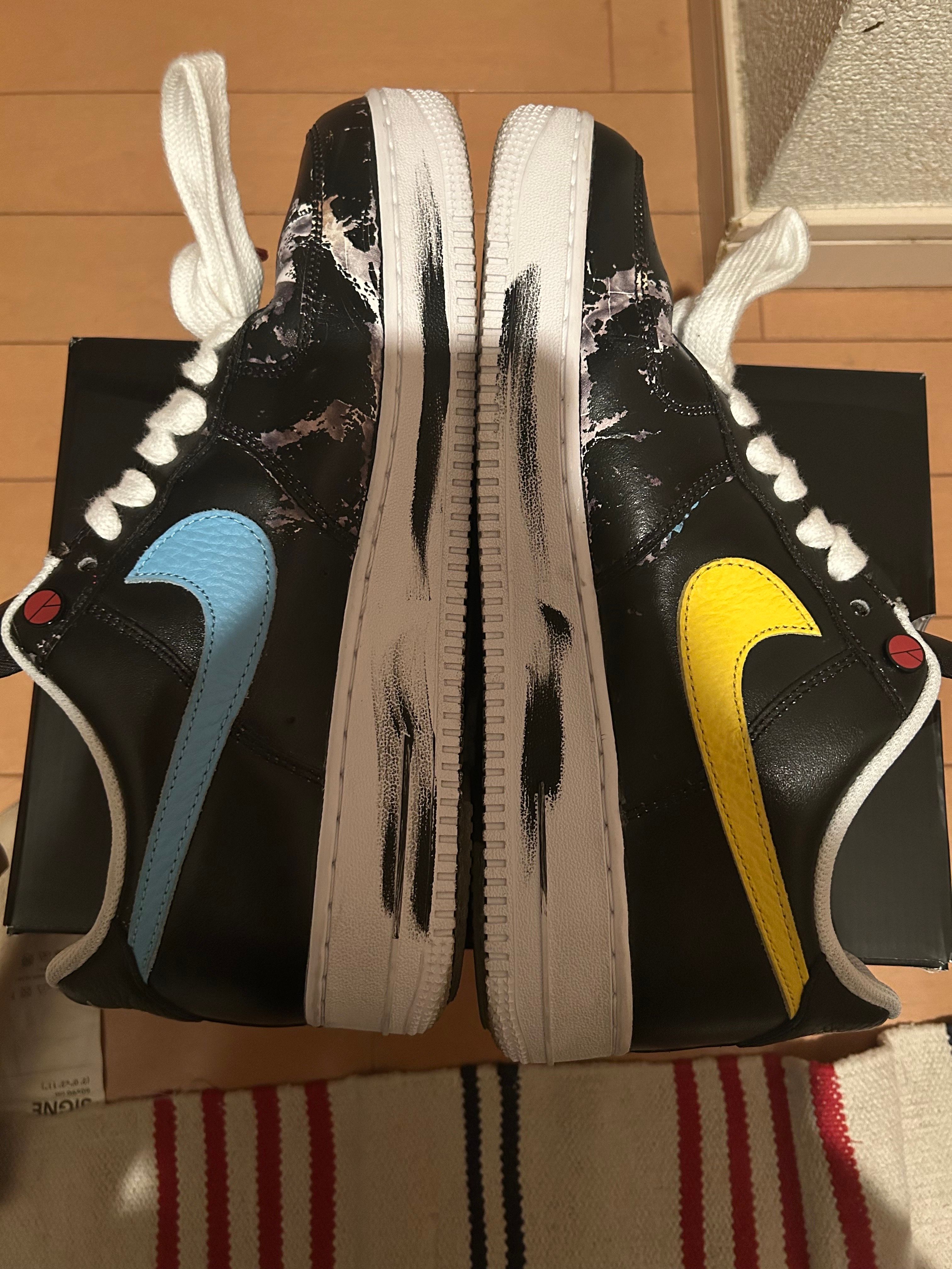 PEACEMINUSONE × Nike Air Force 1 Low '07 Para-Noise 3.0 "Black and Multi-Color" / G-DRAGON