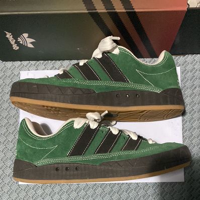 YNuK × adidas Adimatic "Dark Green/Core Black/Off White"
