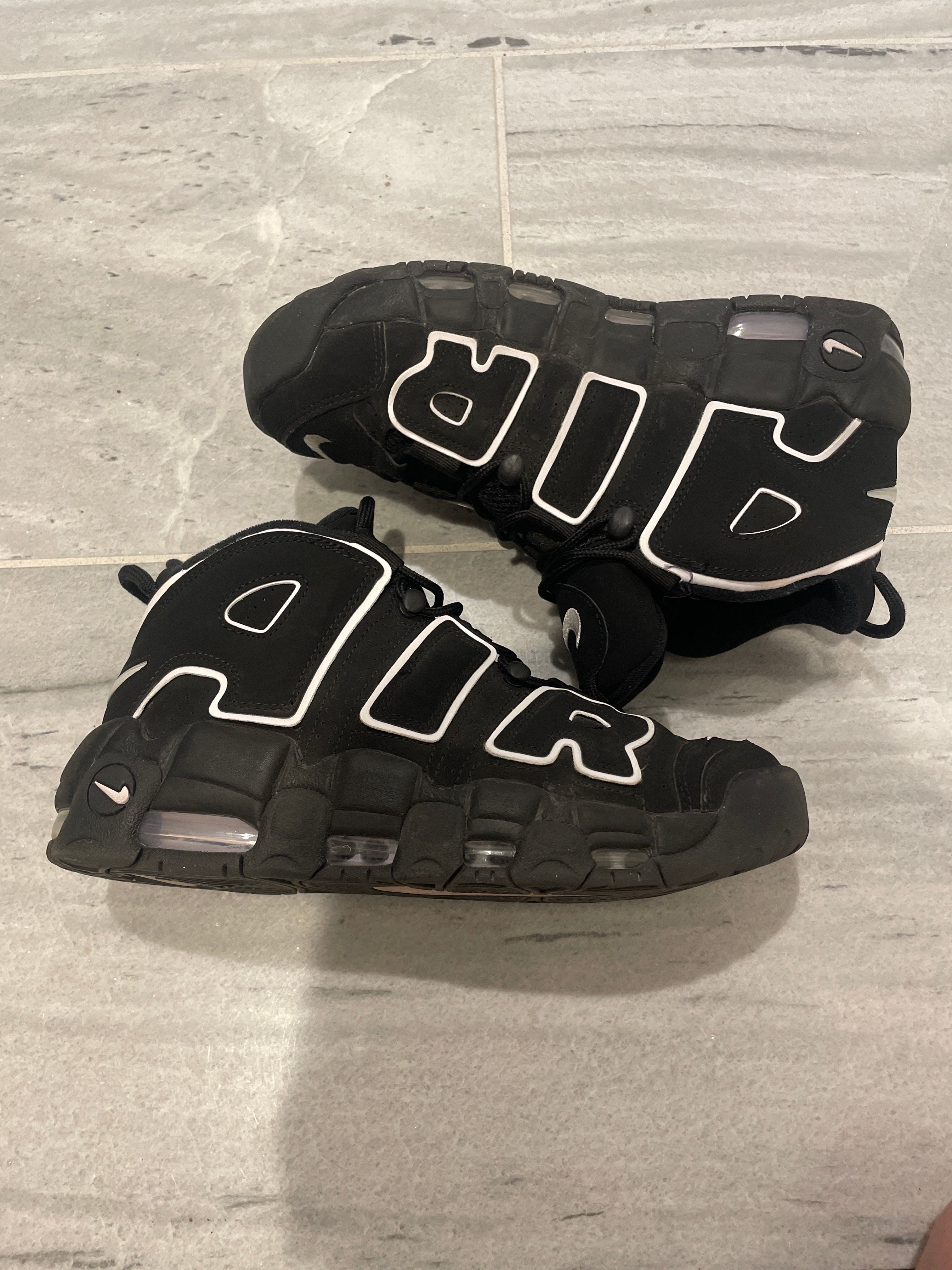 Nike Air More Uptempo "Black/White"(2020)