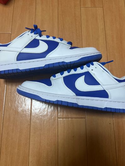 Nike Dunk Low Retro "Racer Blue and White"