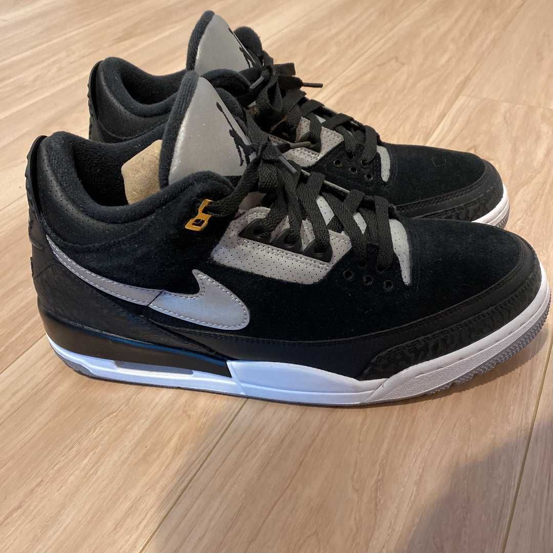 Nike Air Jordan 3 Retro Tinker "Black/Cement Grey"