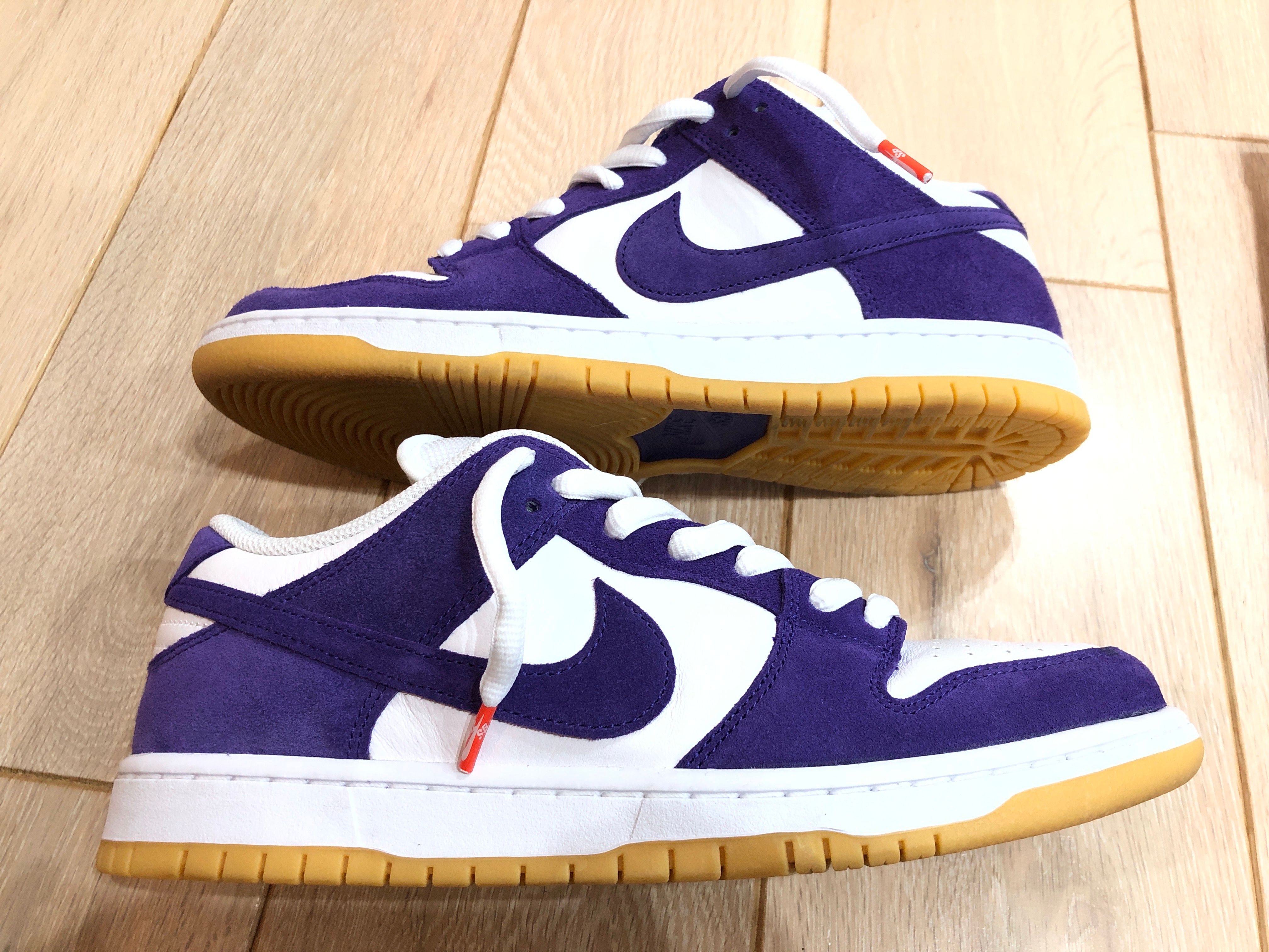Nike SB Dunk Low Pro ISO Orange Label "Court Purple Gum"