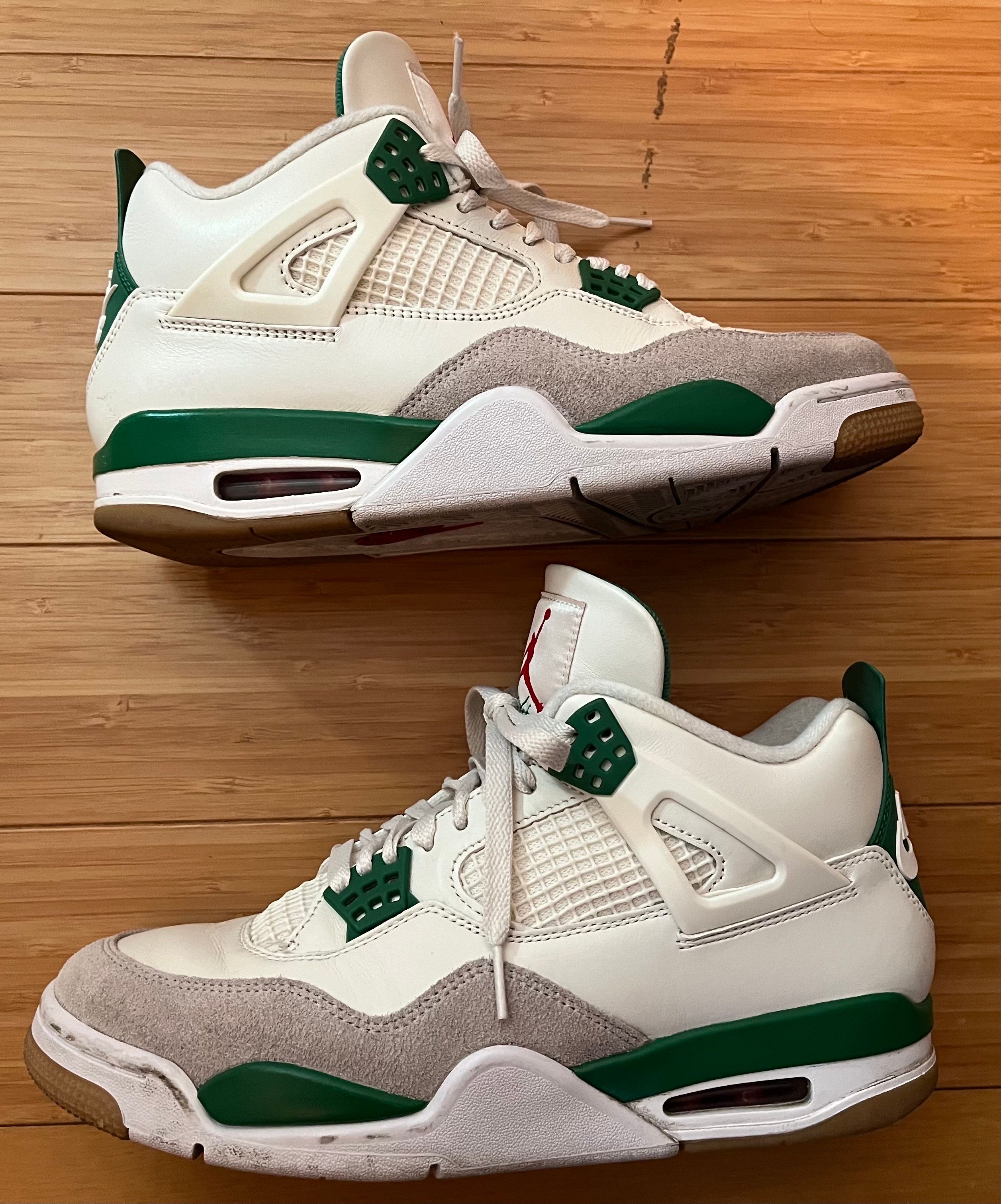 Nike SB × Air Jordan 4 Retro SP "Pine Green"