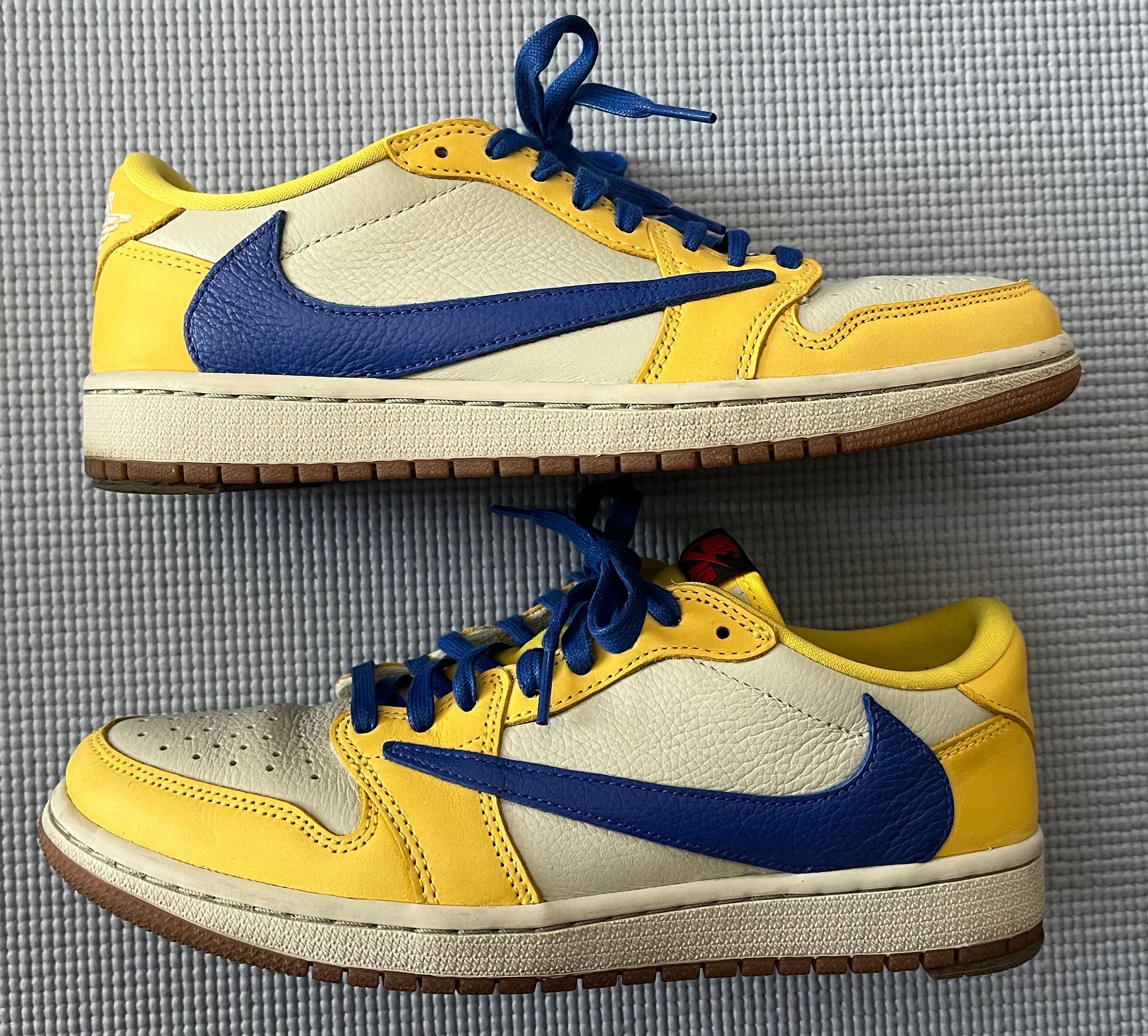 Travis Scott × Nike Women's Air Jordan 1 Retro Low OG "Canary"