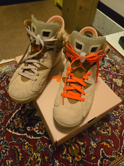 Travis Scott × Nike Air Jordan 6 "British Khaki"